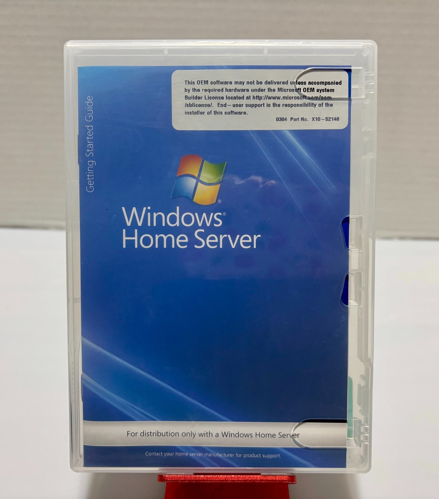 Microsoft Windows Home Server OEM System Builder Pack X10-63162
