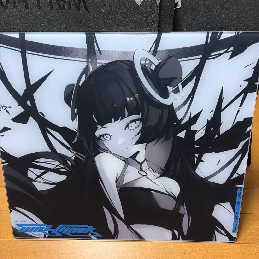 WALLHACK SP-004 Faith Yume Glass Gaming Mouse Pad Limited Edition