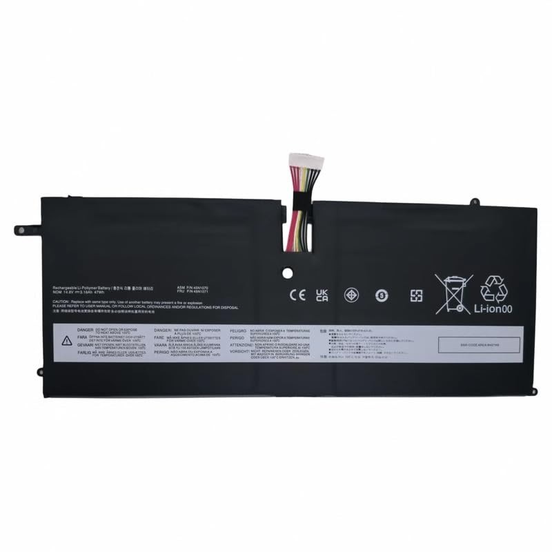 Replacement Laptop Battery for Lenovo ThinkPad X1 Carbon 14.8V 3180mAh 47Wh