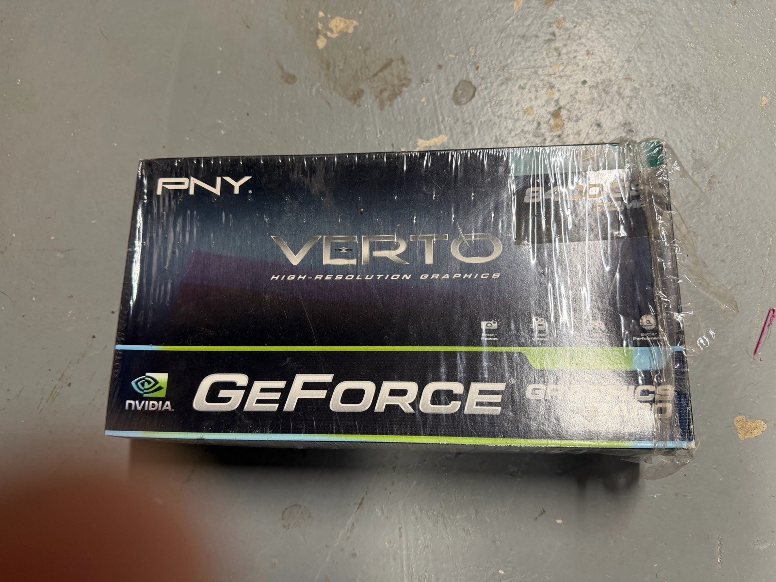 PCI Graphics Card, PNY Verto NVIDIA GeForce 8400GS 512MB Brand New Sealed