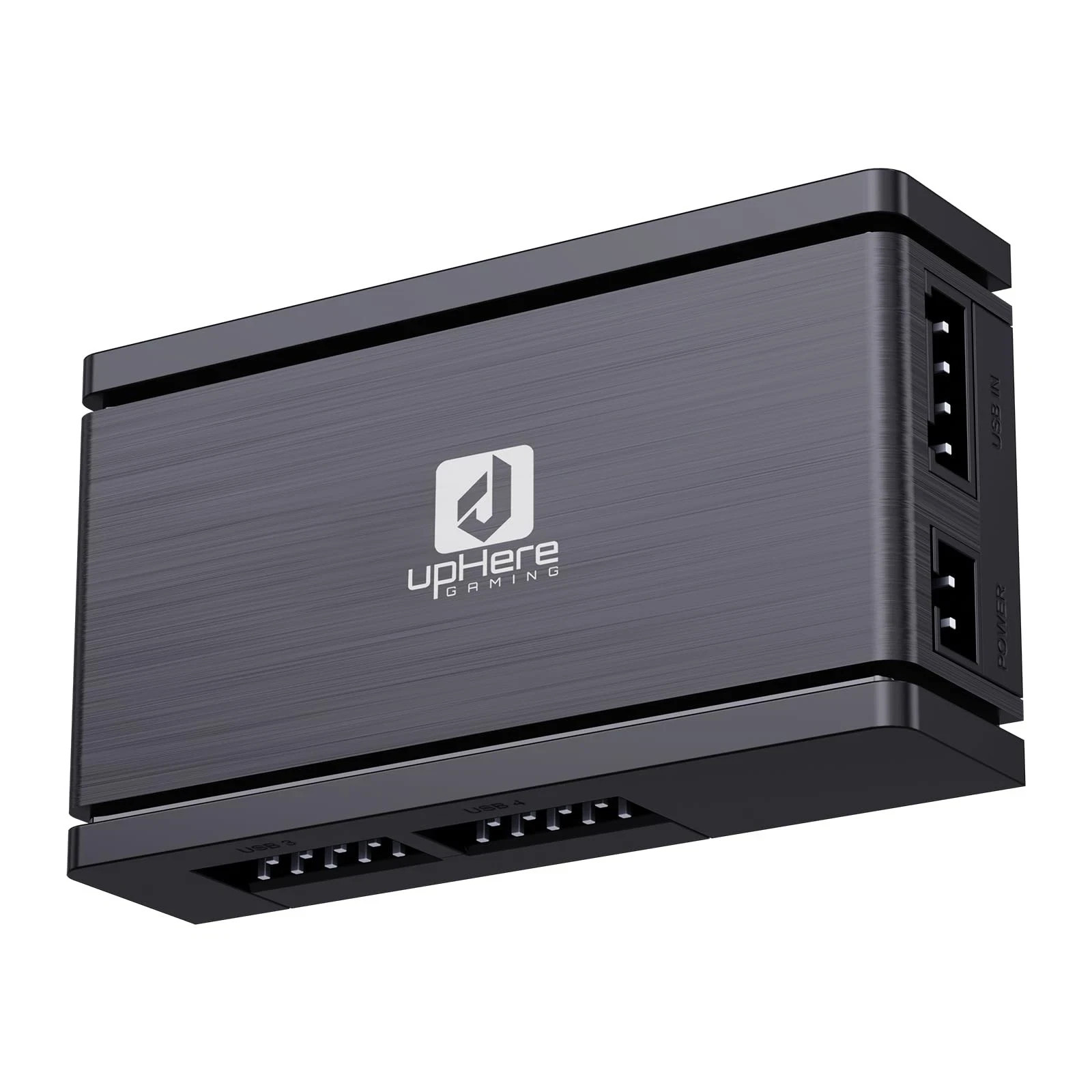 Internal USB 2.0 Hub 9-Pin 1 to 4 Motherboard USB Hub with SATA Power & Magne...