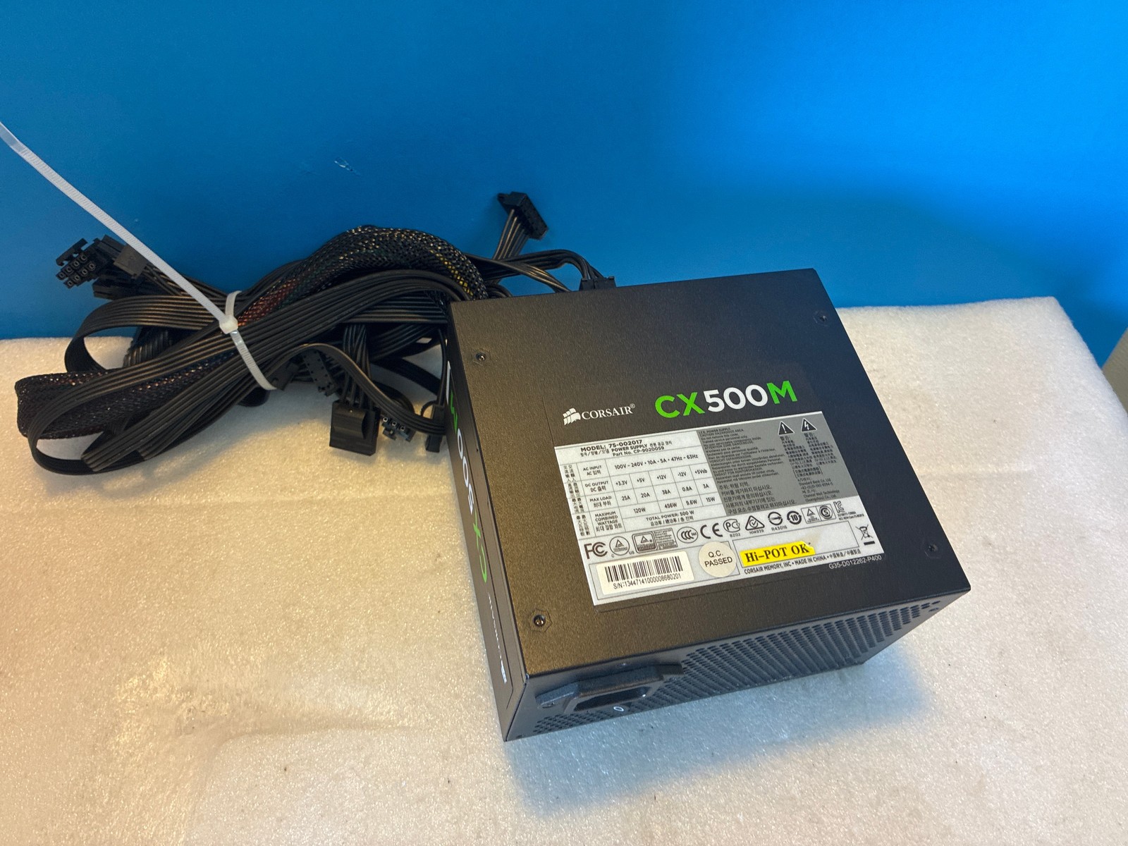 🔥 Corsair CX500M 75-002017 500W Semi-Modular ATX Power Supply