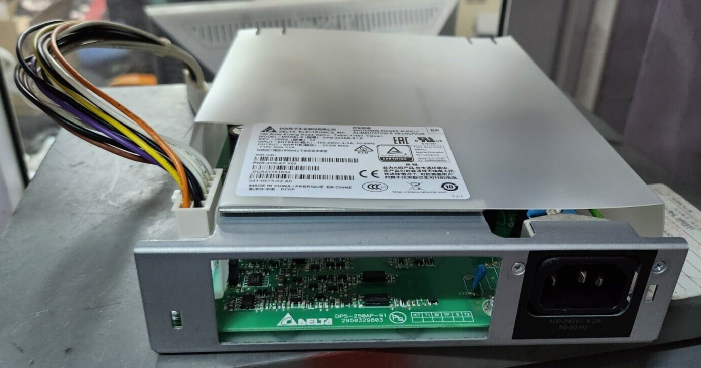 Cisco PWR-4330-AC 341-0673-04 ISR 4331 AC Power Supply - NEW Pull