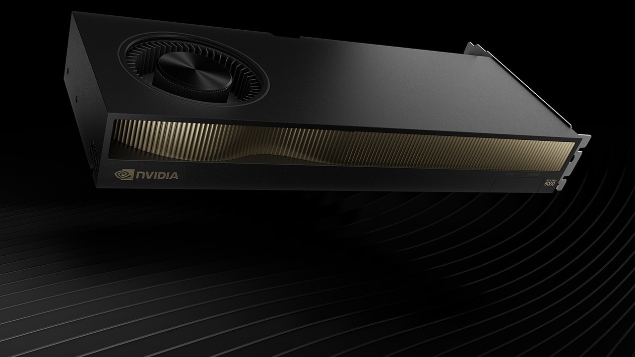 NVIDIA RTX PRO 5000 Blackwell 48GB GDDR7 ECC PCIe 5.0 Workstation GPU