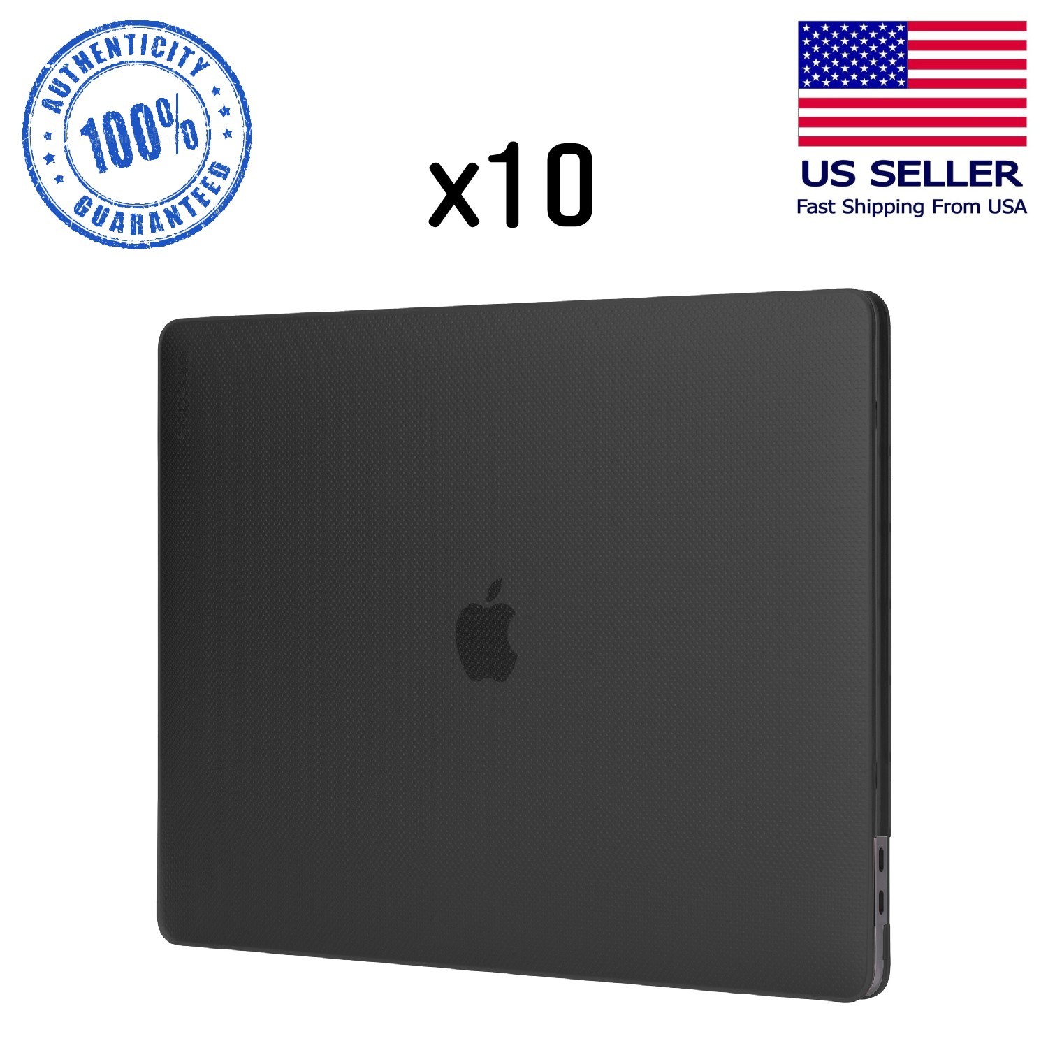 Lot of 10 New Incase Hardshell Case for  16" MacBook Pro Black INMB200679-BLK