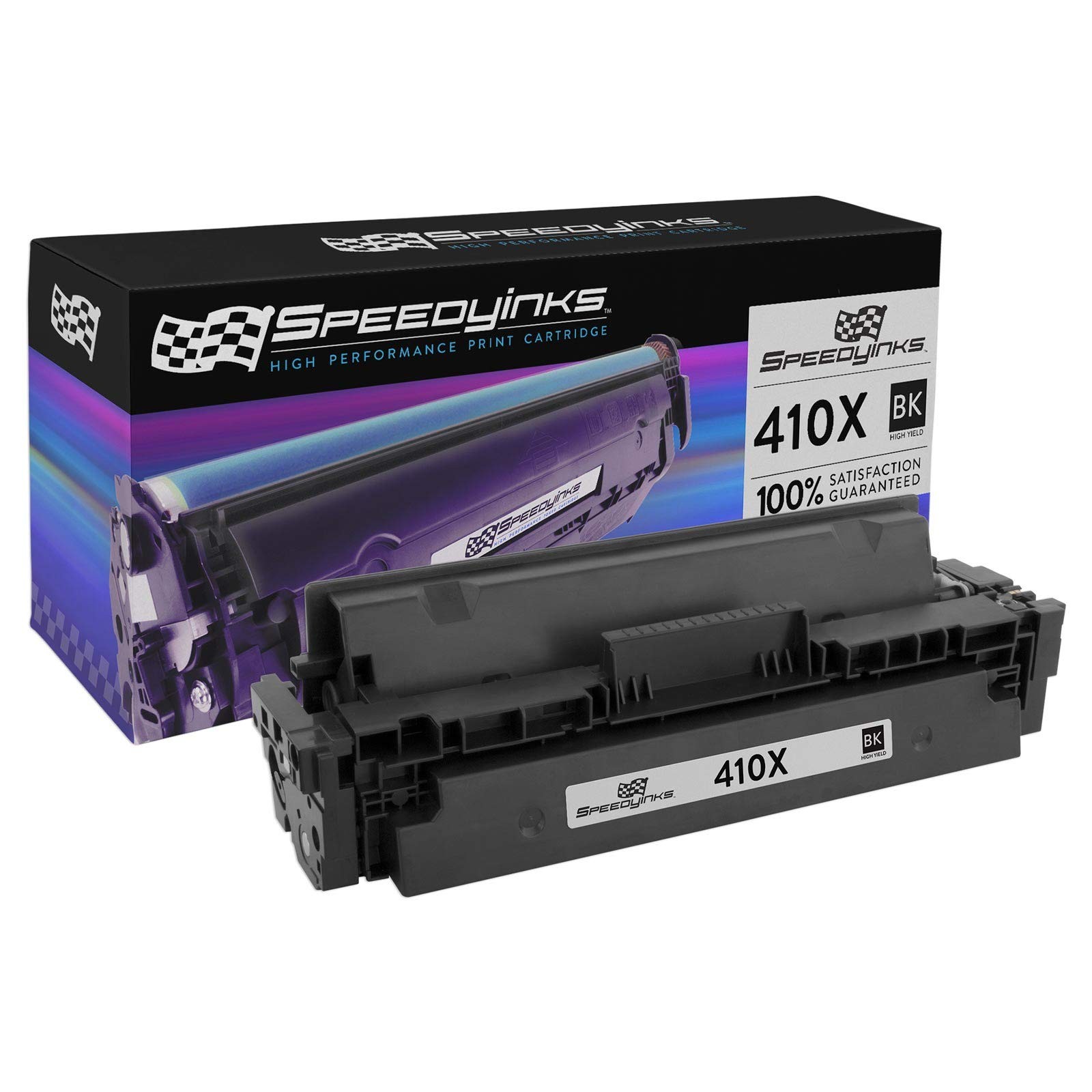 SPEEDYINKS Compatible Replacement HP CF410X 410X Toner Cartridge HY Black