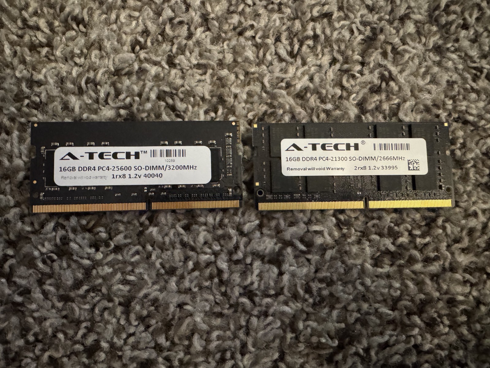 A-Tech 32GB DDR4 SODIMM PC4-19200 Non-ECC RAM Memory Kit