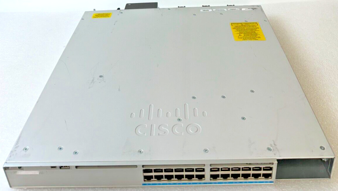 Cisco Catalyst C9300-24UX-A 24 Port 10G/mGig UPOE Network Switch, no module