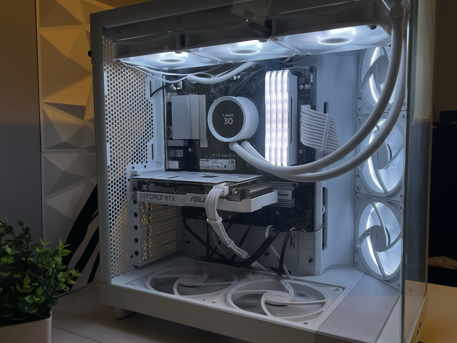All White Gaming PC Good Specs | Custom Build
