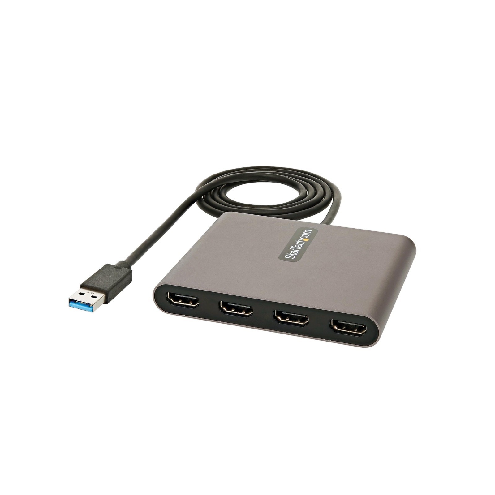 StarTech USB-A 3.0 to 4x HDMI Adapter Windows Quad Monitor 1080p 60Hz