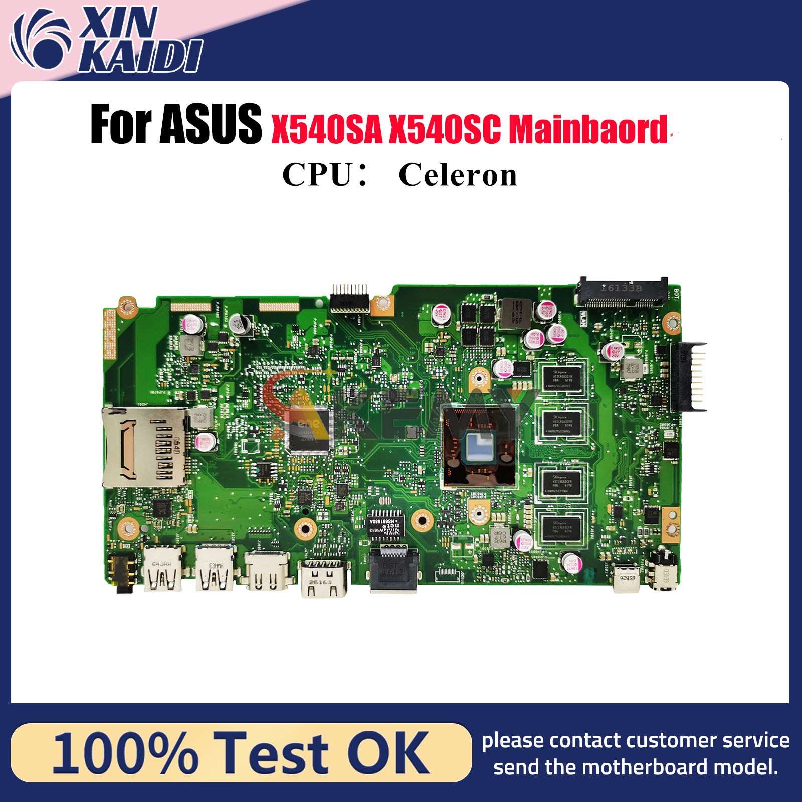 X540SA Laptop Motherboard For ASUS D540S F540S R540S X540SC A540S Mainboard