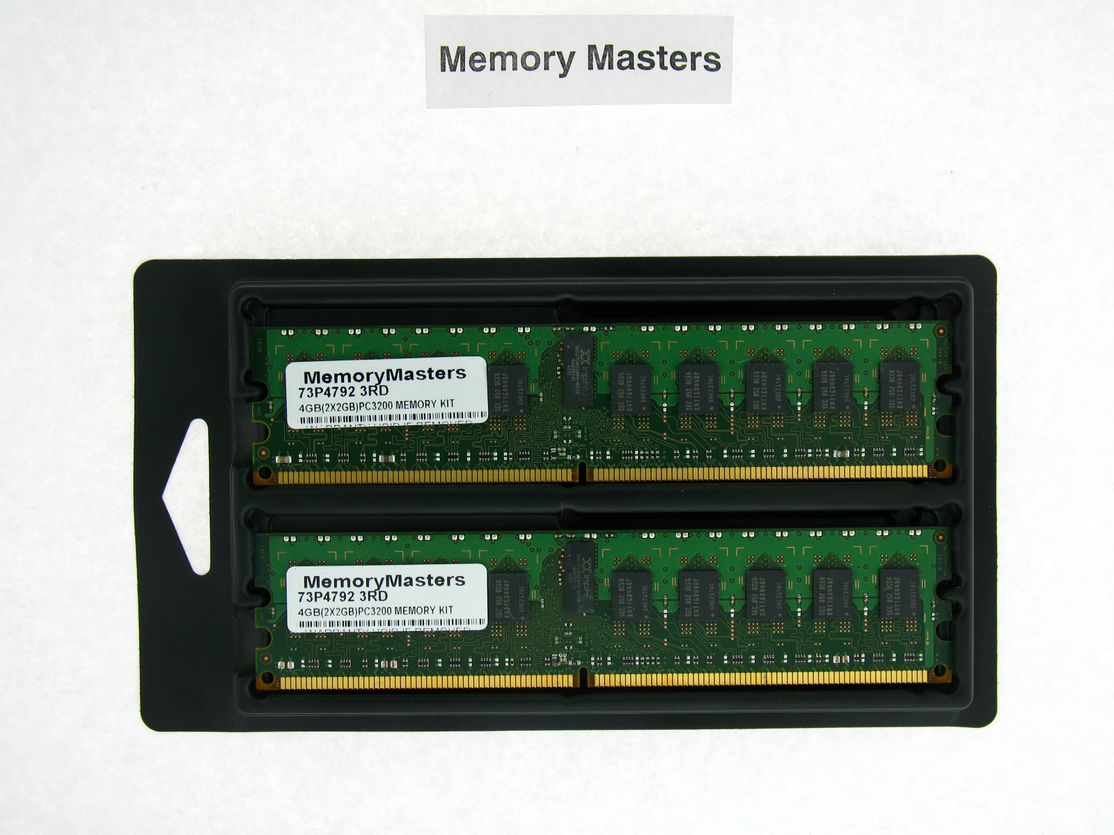 73P4792 4GB  2X2GB PC2-3200 Memory Single Rank IBM x226 x336