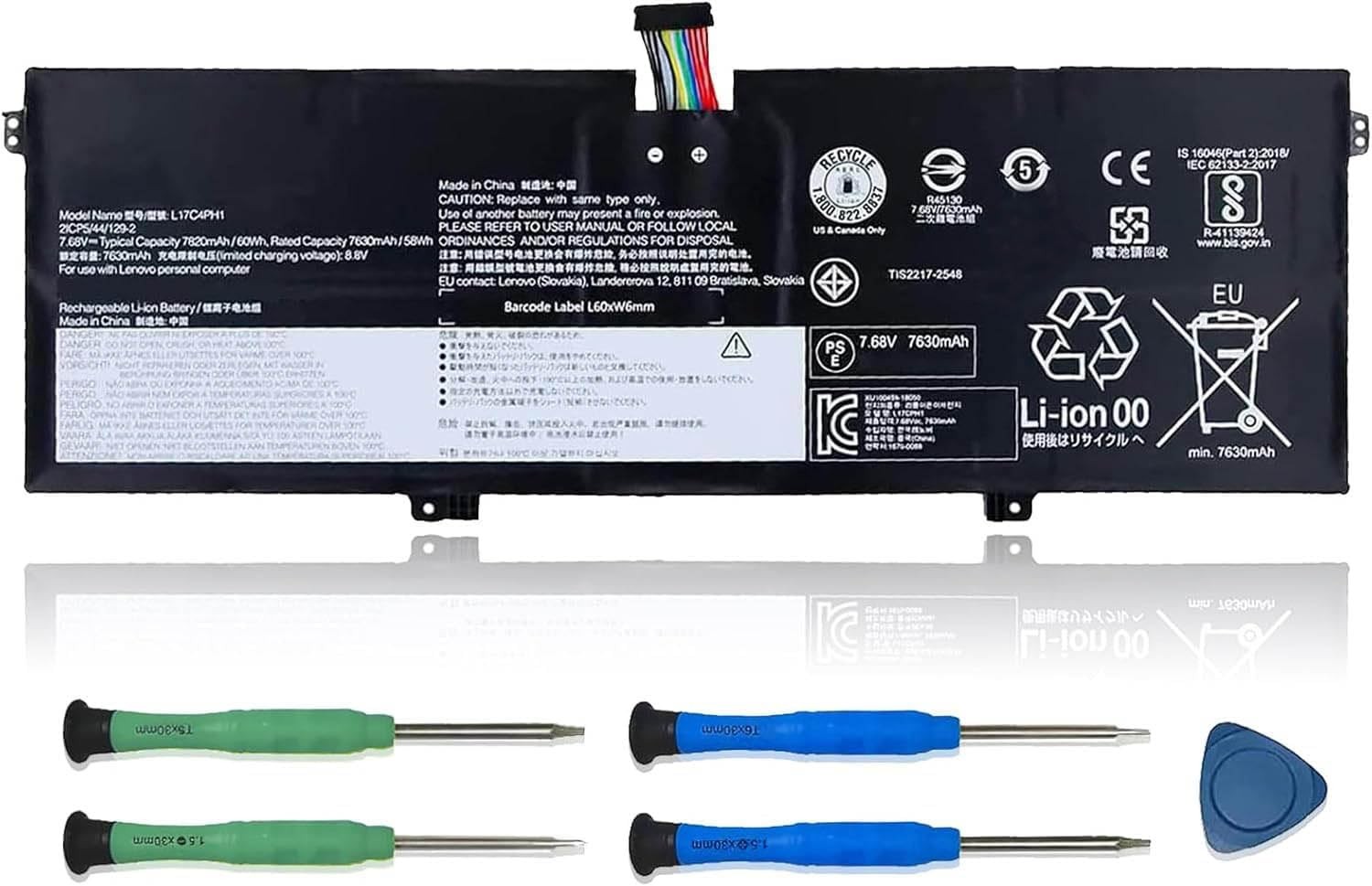 L17C4PH1 Laptop Battery Compatible with Lenovo Yoga C930 13IKB Yoga C930 13IKB