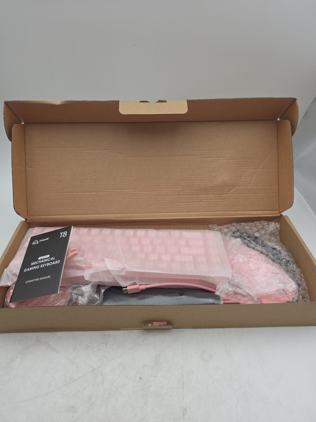 ZIYOULANG  3 In 1 Mechanical Keyboard, Gaming Mouse & Mouse Pad , Model# T8
