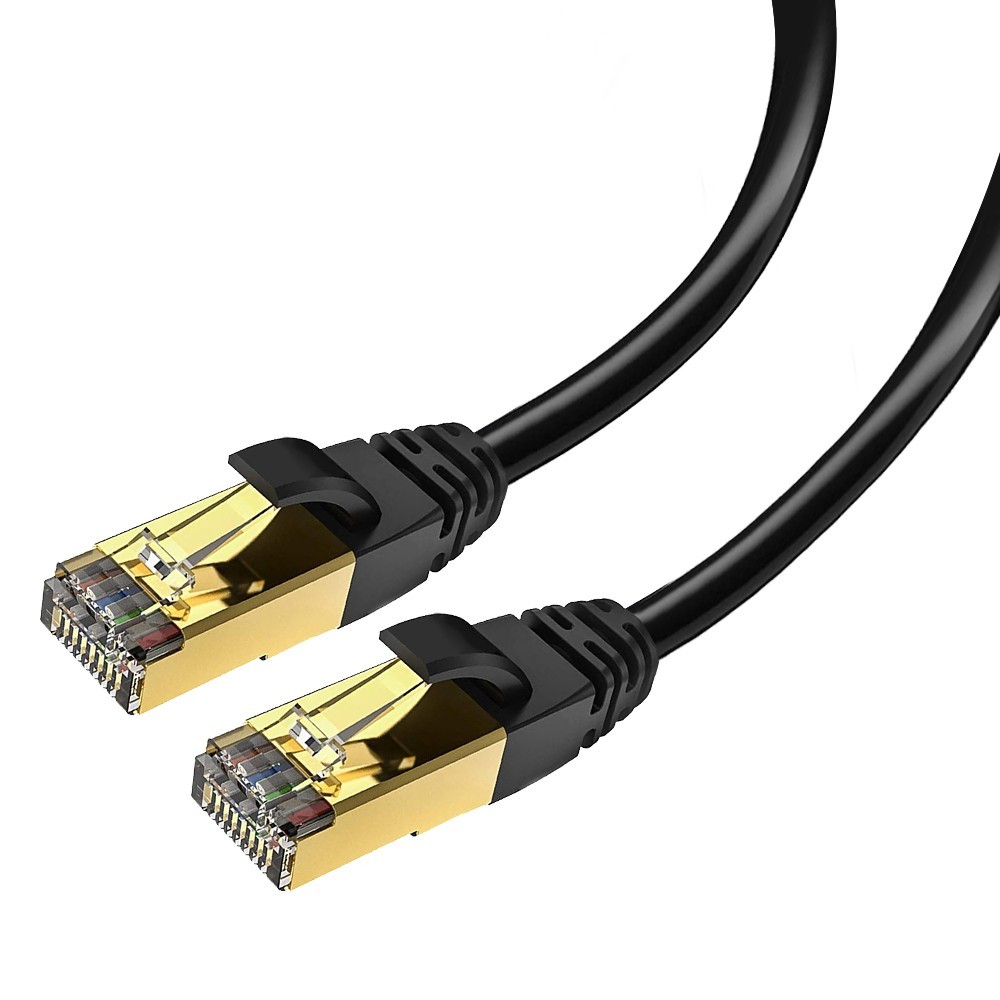 2026 Premium Cat8 Cat 8 Network LAN Patch Cord RJ45 Ethernet Cable Shielded Lot