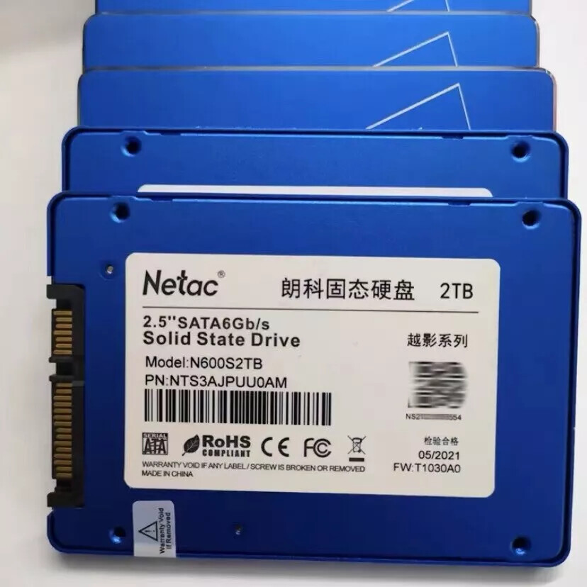  Netac NT01N600S-002T 2Tb 2.5 Ssd Sata 3 Read 545Mb/S 500 Write Open box