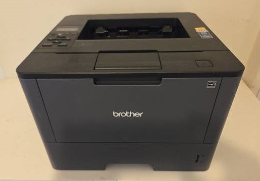 Brother HL-L5100DN Monochrome Laser Printer Duplex Ethernet W/Toner Tested