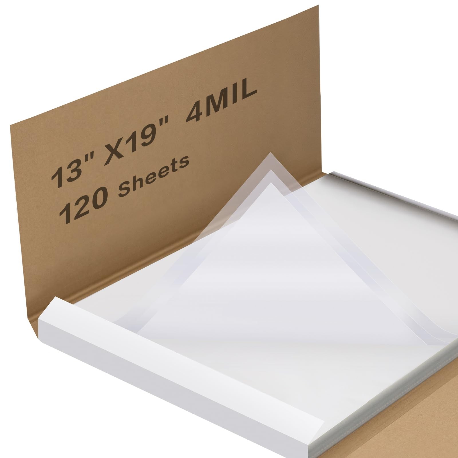 Waterproof Inkjet Transparency Film 13 x 19 Inch, 4 Mil 120 Sheets