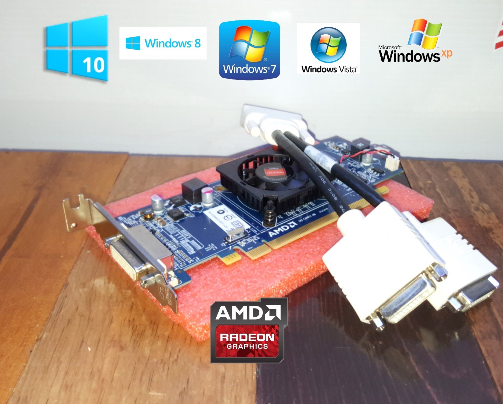 HP Compaq SFF dc5800 dc5850 dc7100 dc7600 dc7700 dc7900 Dual DVI Video Card 