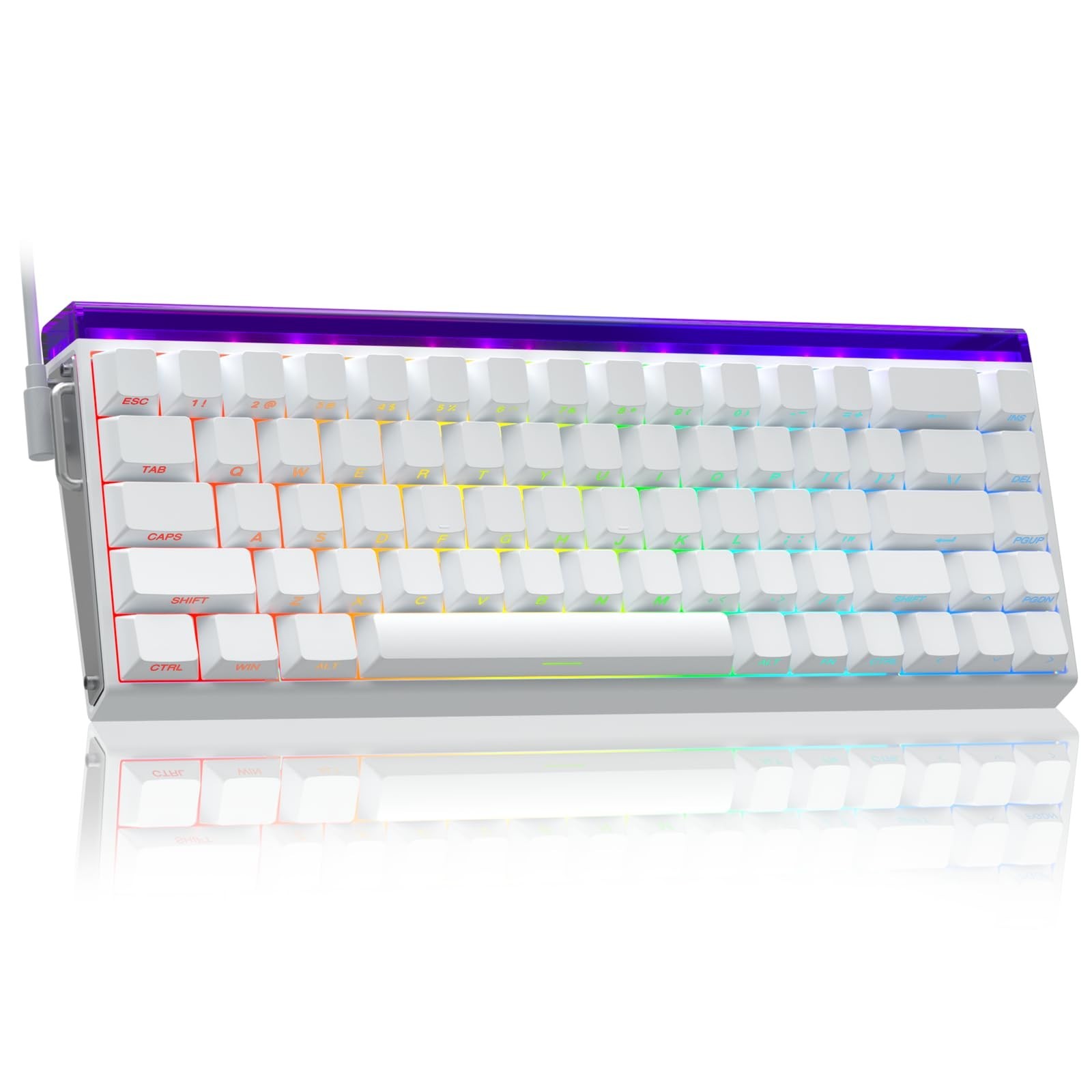 AULA Hero 68 HE 60% Gaming Keyboard Wired | Hall Effect Magnetic Switch Keyboard