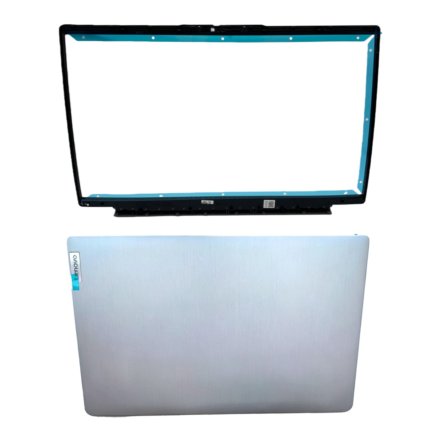 New Silver LCD A+B Shell Cover Set for Lenovo IdeaPad 3-15ITL6 3-15ALC6 82H8