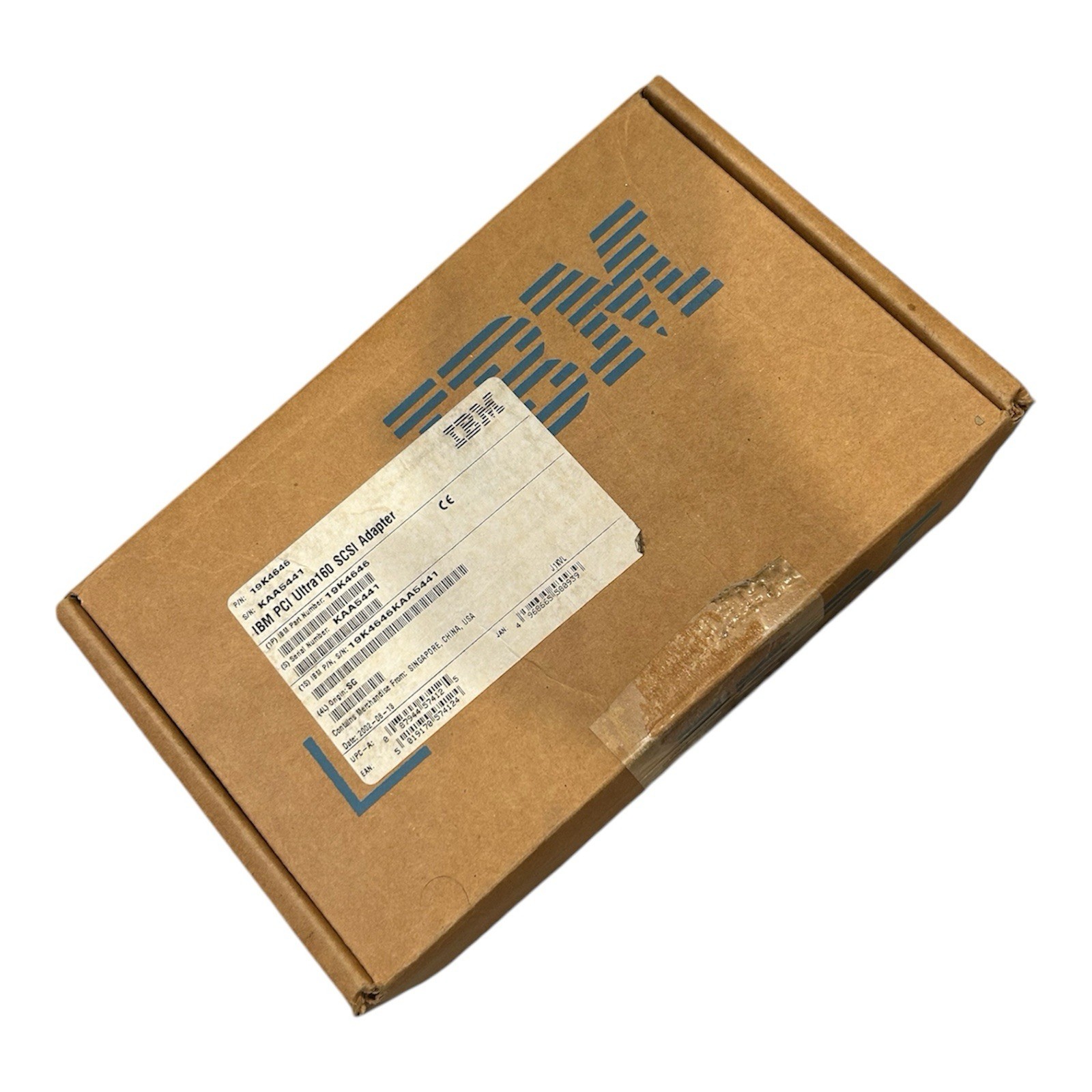 IBM PCI Ultra 160 SCSI Adapter 19K4646 NewOpen box