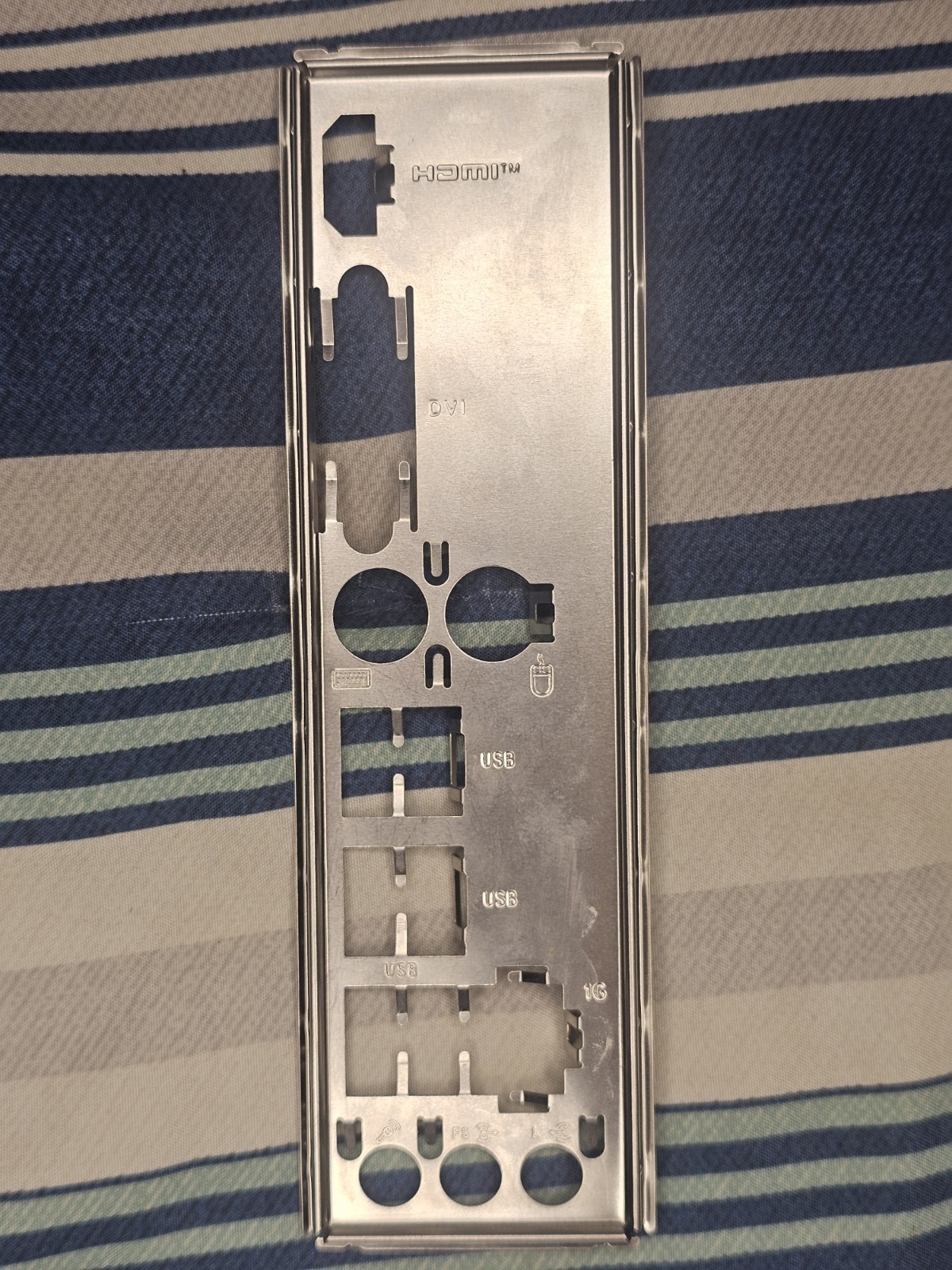 I/O Shield Backplate FOR  MSI A520M-A PRO Motherboard Backplate cover