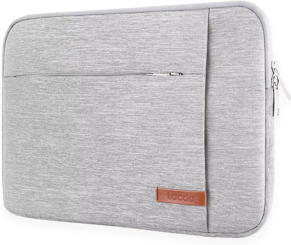 Gray Computer Bag Sleeve for 13" MacBook Air M5 A3449, iPad Air/Pro 13 Inch