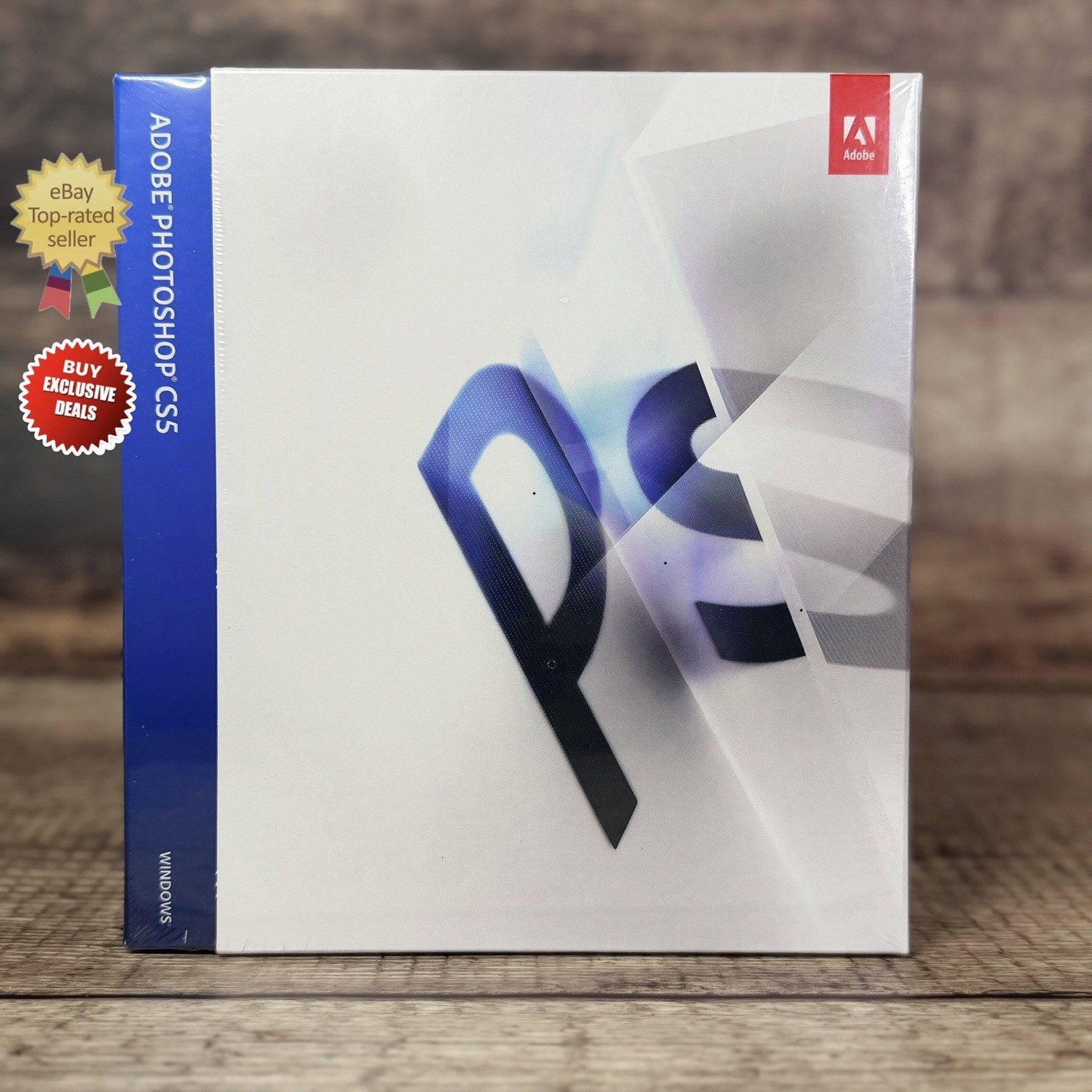 NEW Adobe Photoshop CS5 64 & 32 bit For Windows PC (Upgrade Version)  - SEALED