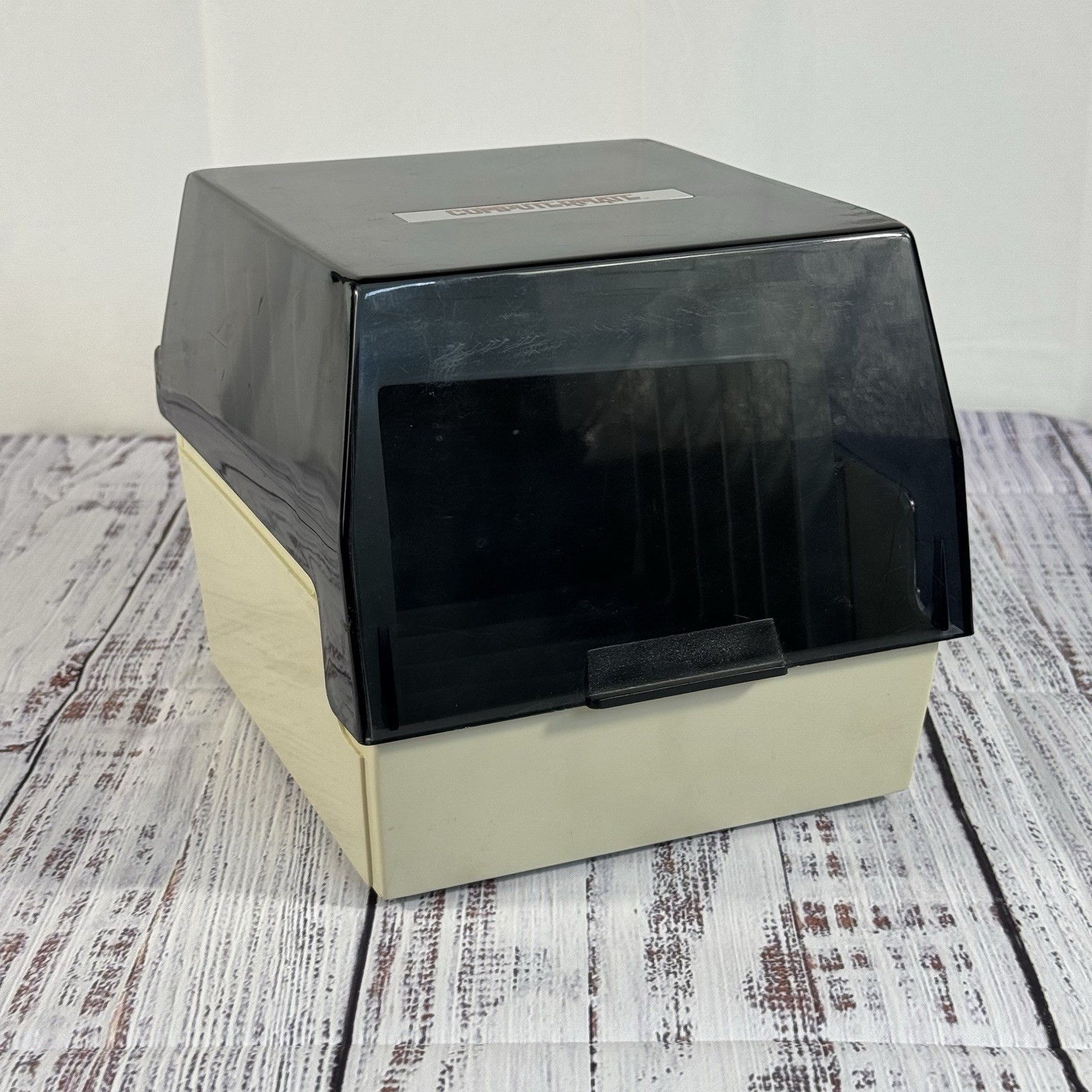 ComputerMate 5.25" Floppy Disc Hard Strorage Case Vintage