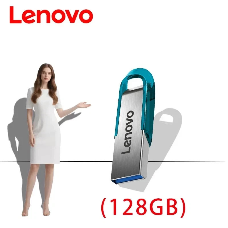 Lenovo 2TB USB 3.0 Flash Drive Metal Pendrive High Speed Data Storage