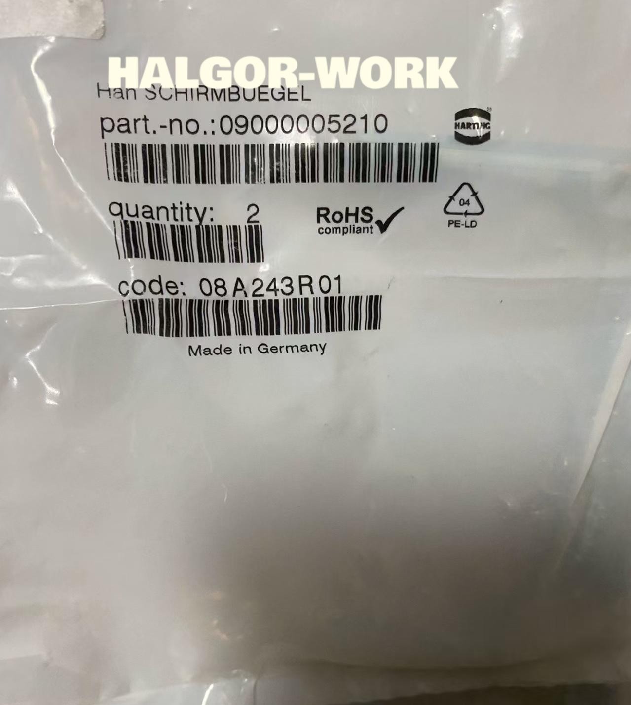1PCS NEW HARTING 09000005210 In Stock #YY