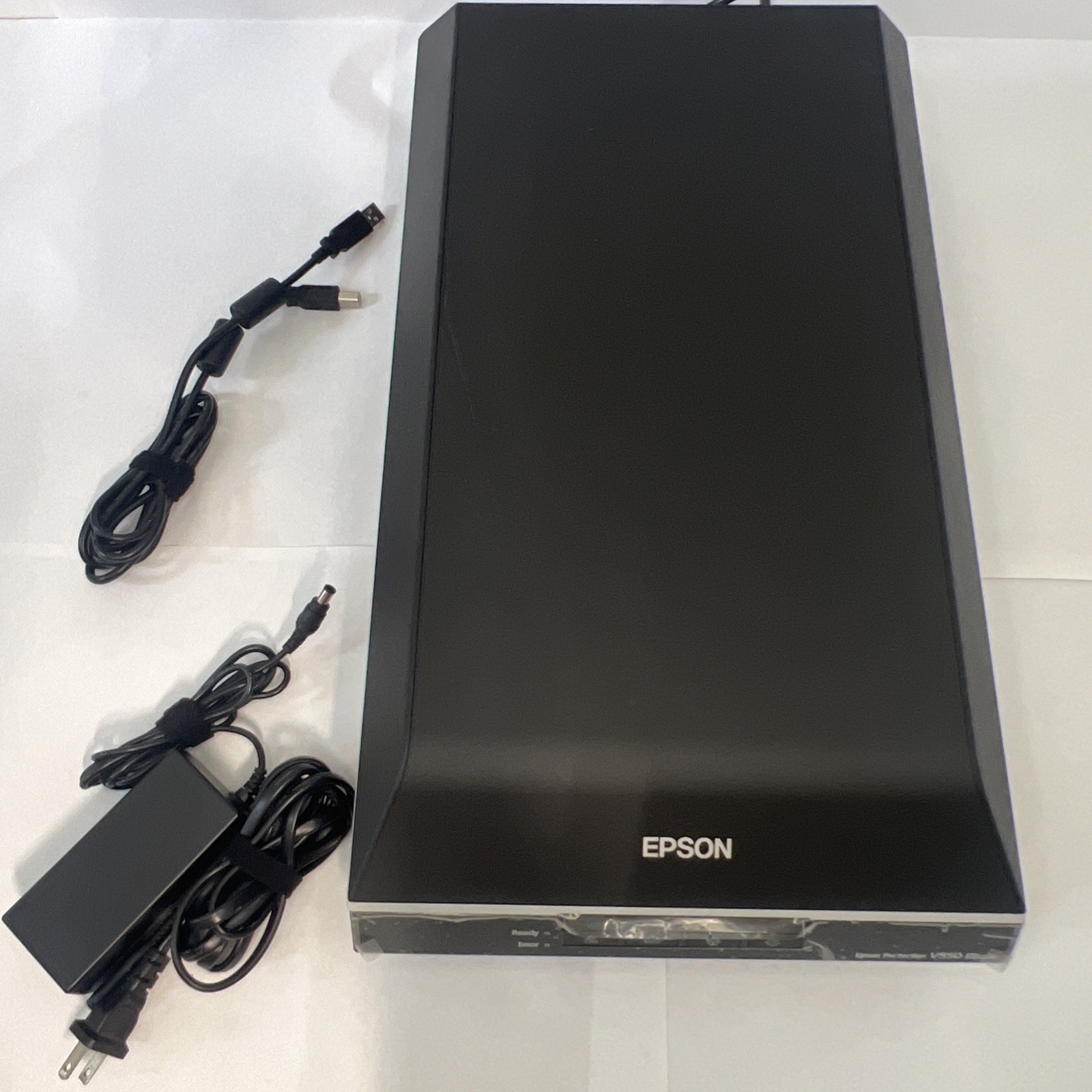 Epson Perfection V550 Photo Color Scanner w/ Power Adapter & USB Cable Tested