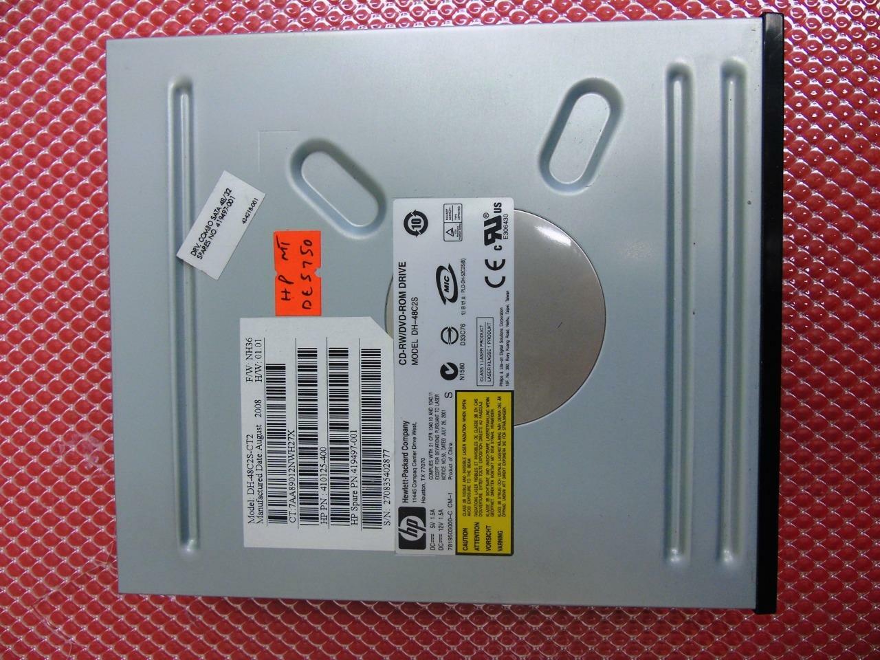 HP Compaq DC5750 Desktop Combo Drive CD-RW/DVD-ROM Drive - DH-48C2S, 410125-400