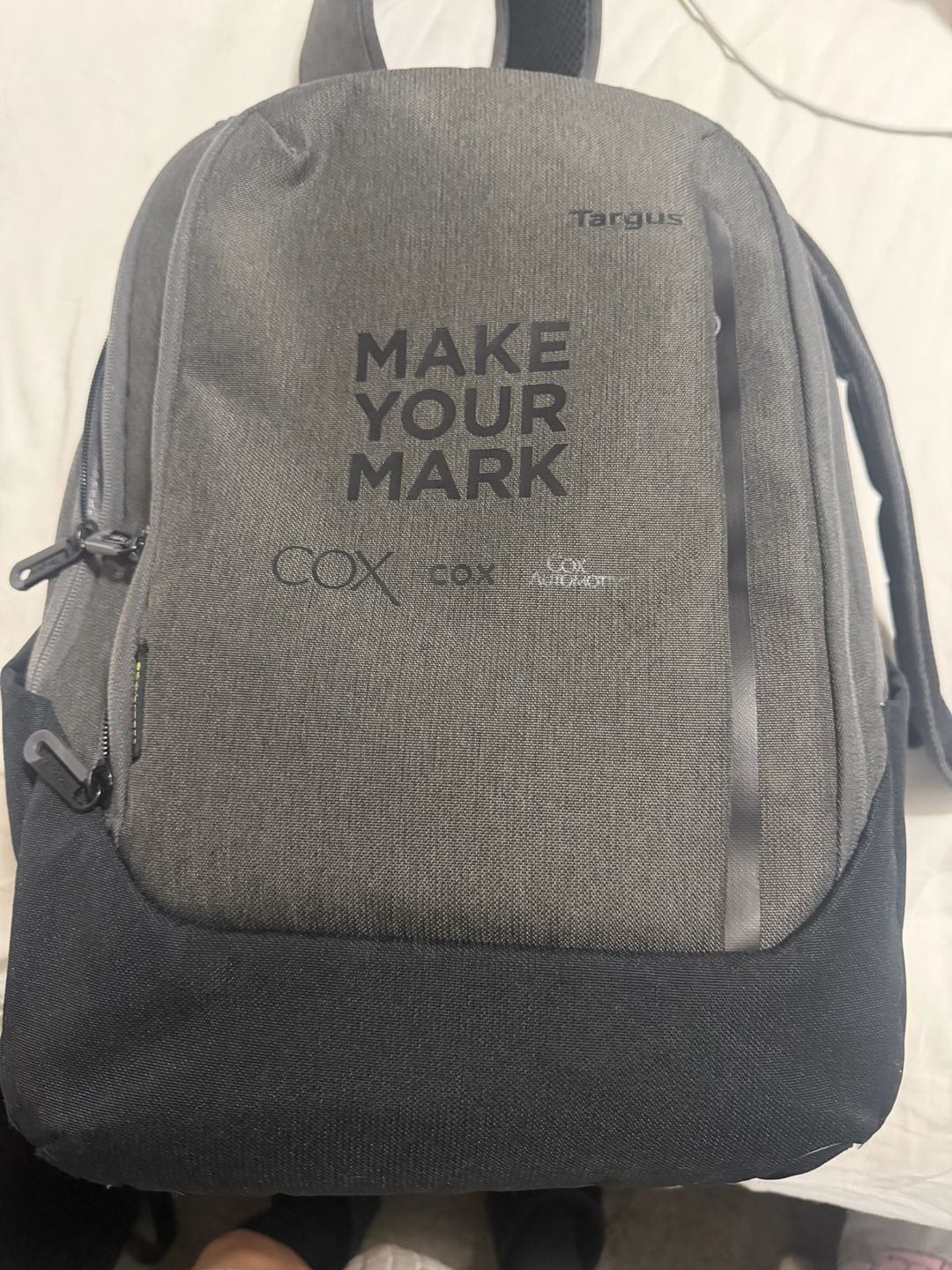 Targus Cypress Hero EcoSmart Laptop Backpack with Cox Make Your Mark Branding