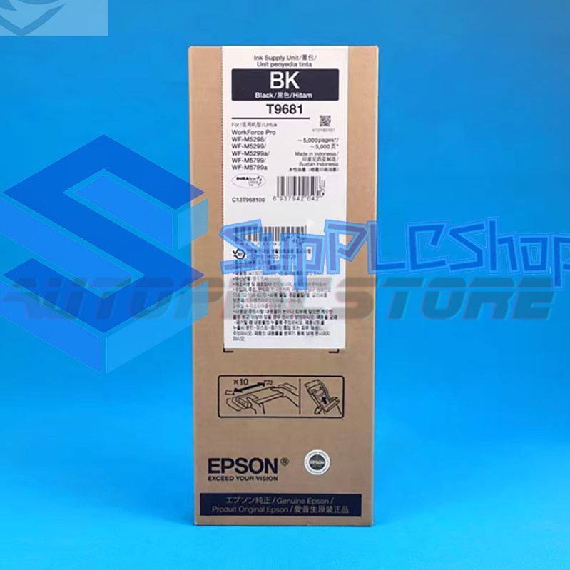 T9681 Black Ink Cartridge For Epson WF-M5799a M5799 WF-M5299a M5299 1Pcs US