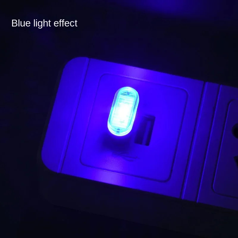 15pcs Mini USB Light LED 5 Styles Modeling Car Ambient Light Neon Interior