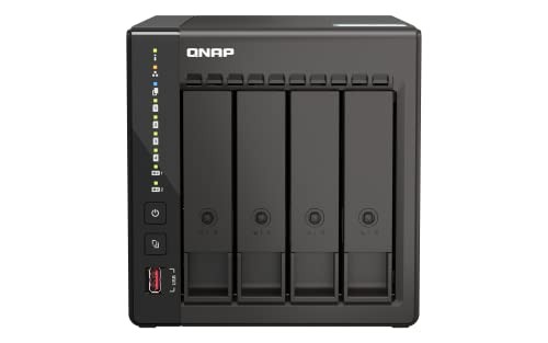 QNAP Turbo NAS TS-453E-8G SAN/NAS Storage System (ts453e8gus)