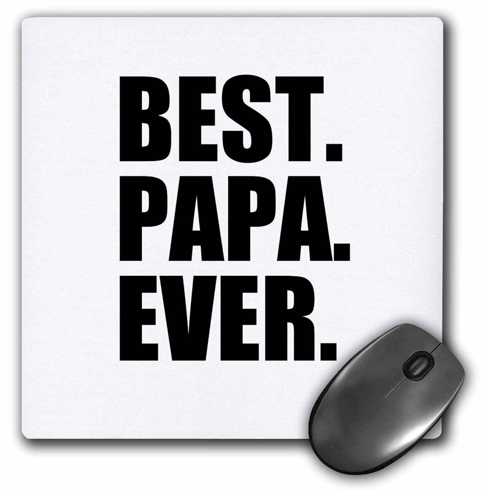 3dRose Best Papa Ever - Gifts for dads - Father nicknames - Good for Fathers day