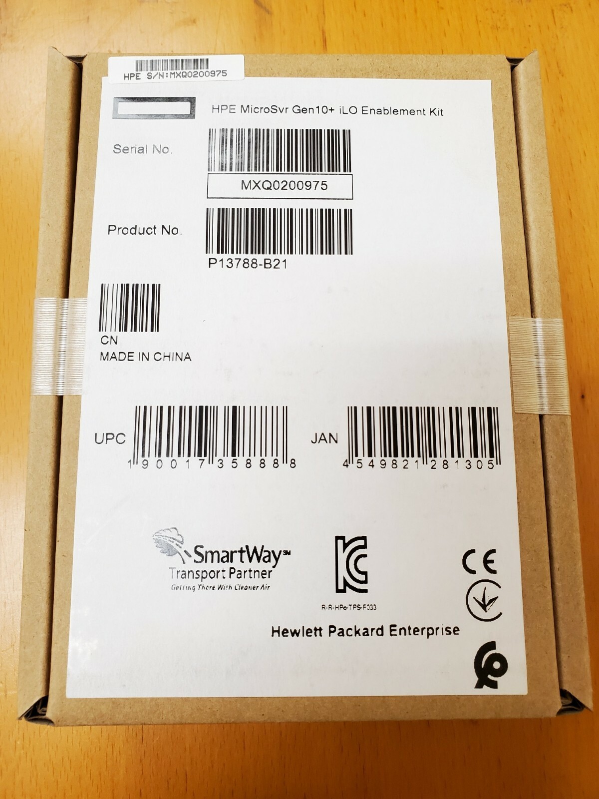 HPE MicroServer Gen10+ Plus iLO Enablement Kit ilo5 P13788-B21