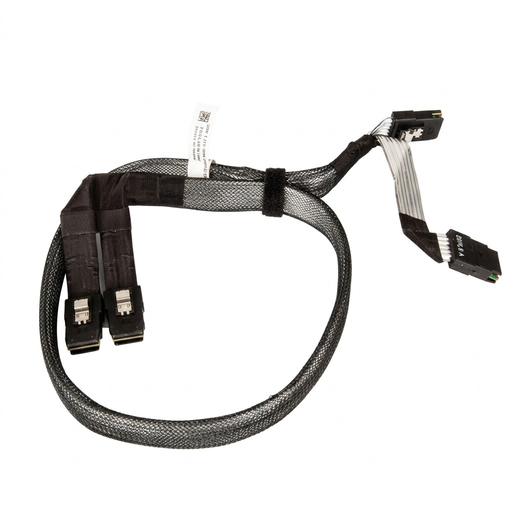 Dell PowerEdge R715 R810 R815 Dual Mini SAS SFF-8087 Cable PERC H200 H700 NG60P
