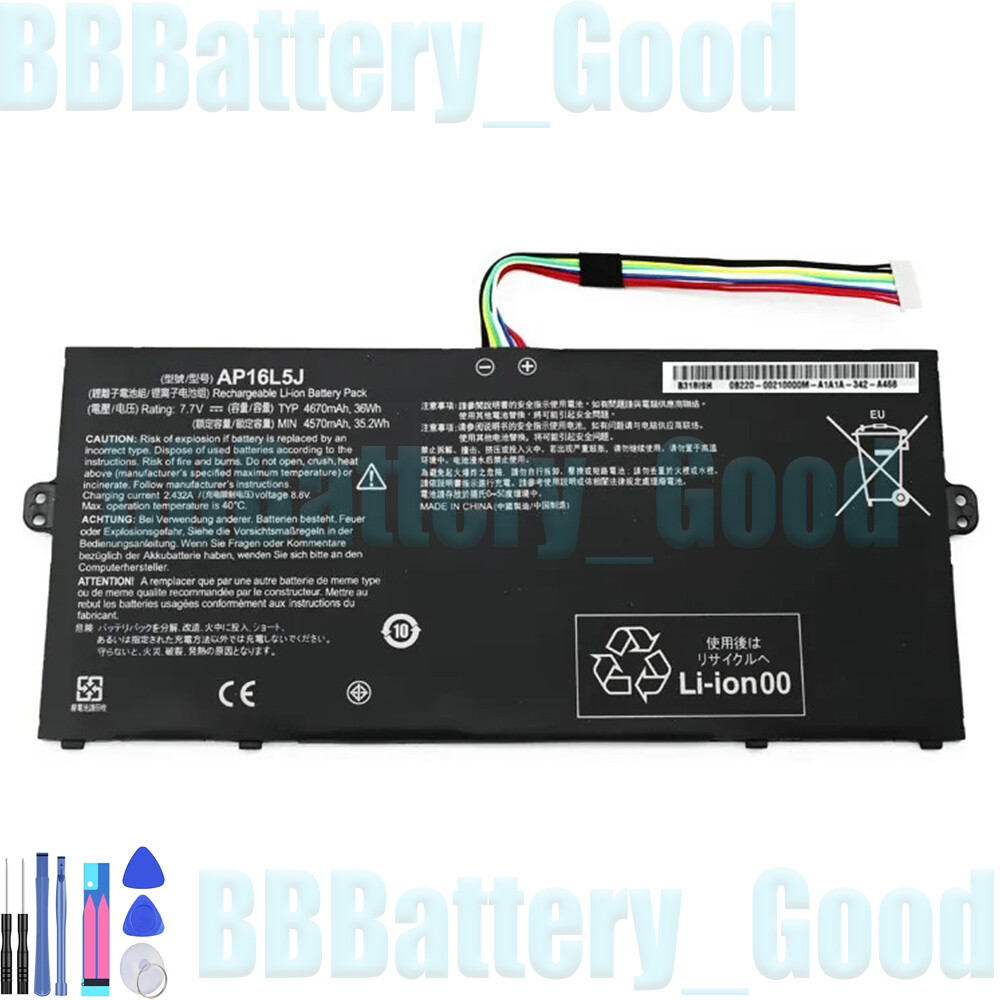 AP16L5J 36Wh Battery for Acer Swift 5 SF514-52T Spin 1 SP111-32N