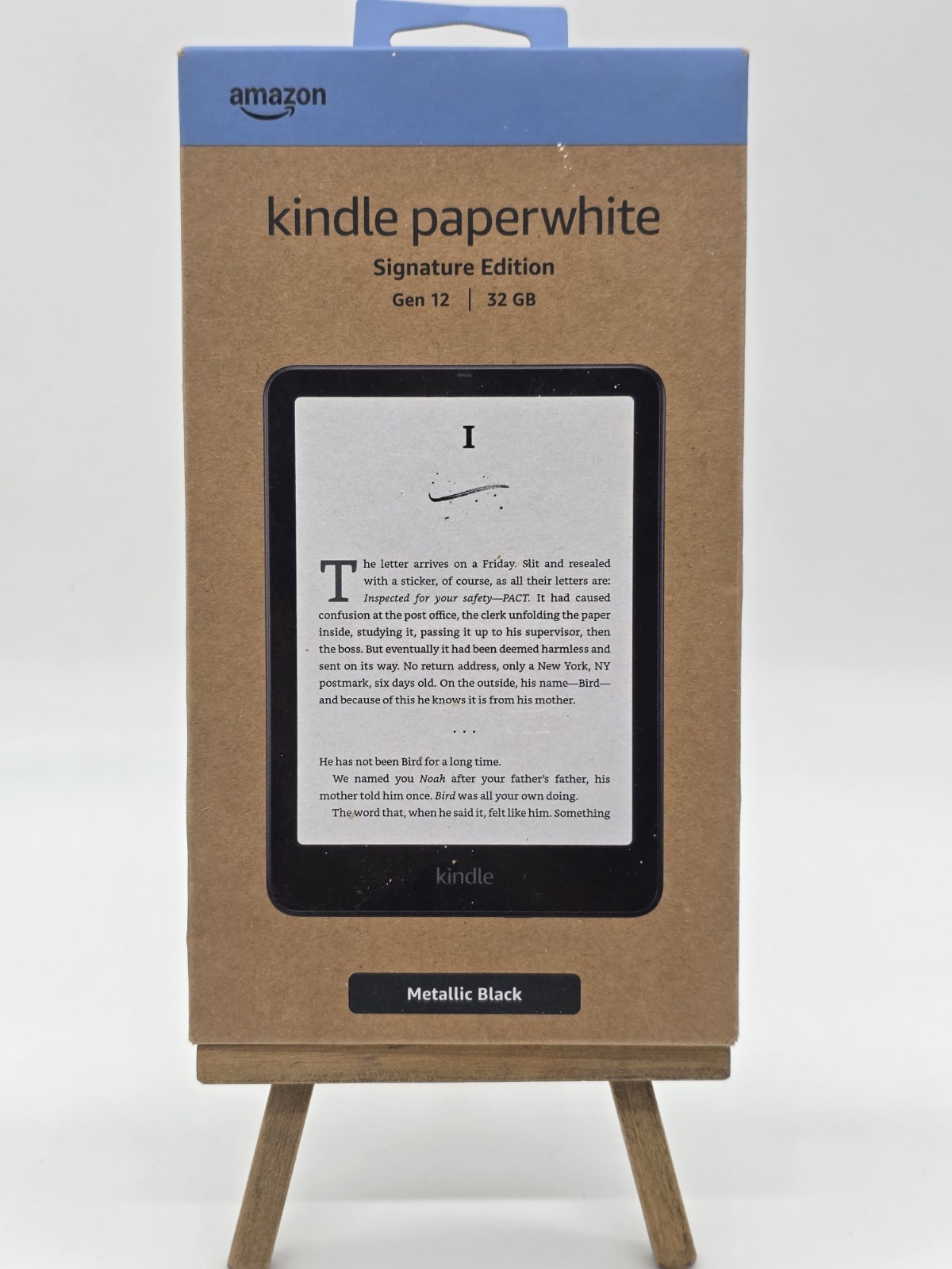 Amazon Kindle Paperwhite 12th Gen Signature Edition 32GB 7" Metallic Black