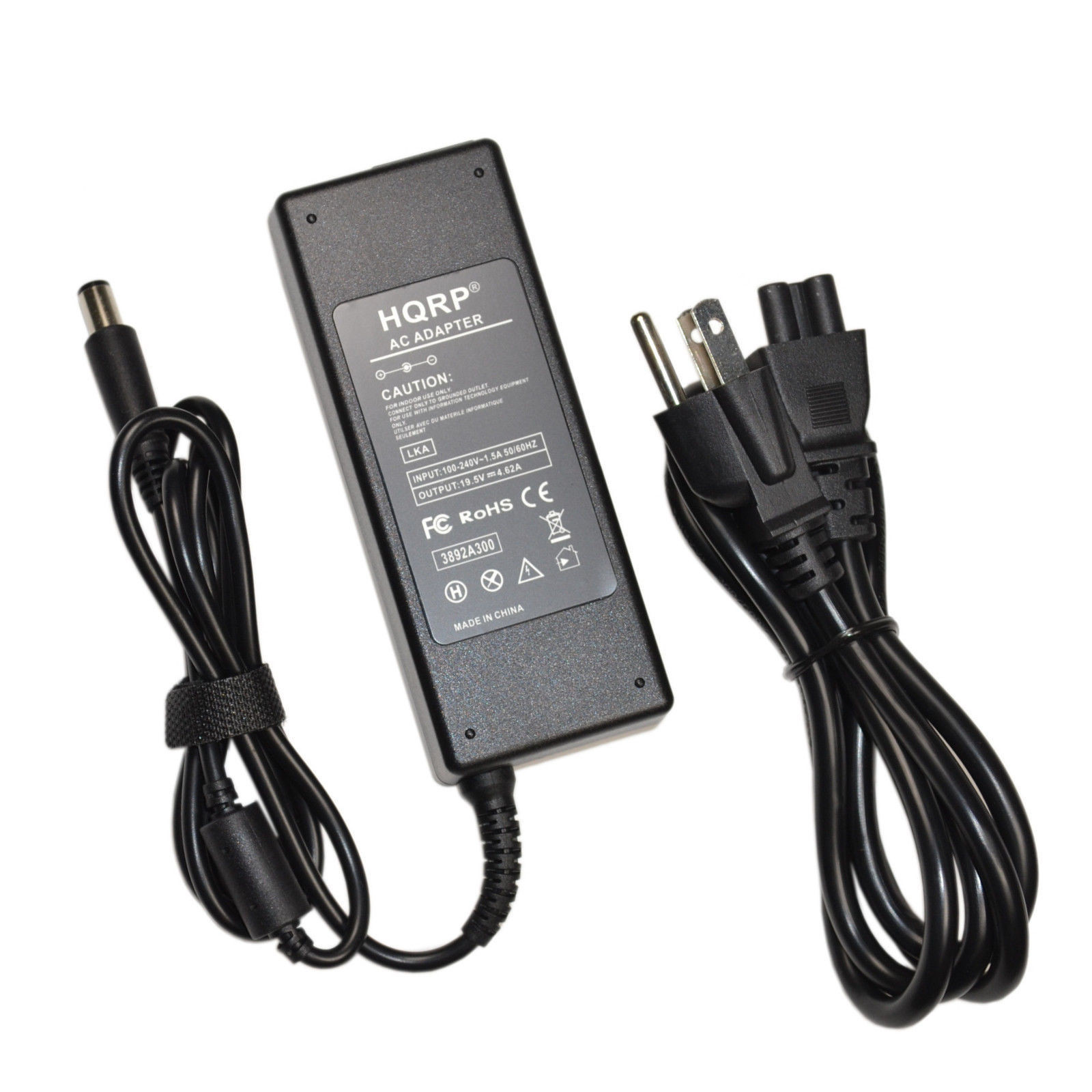 HQRP Adaptador de CA para Dell Latitude E4300, E5400, E5500, E6400, E6400 ATG