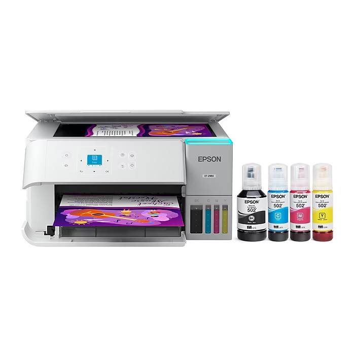 Epson EcoTank ET-2980 Wireless All-in-One Color Supertank Printer