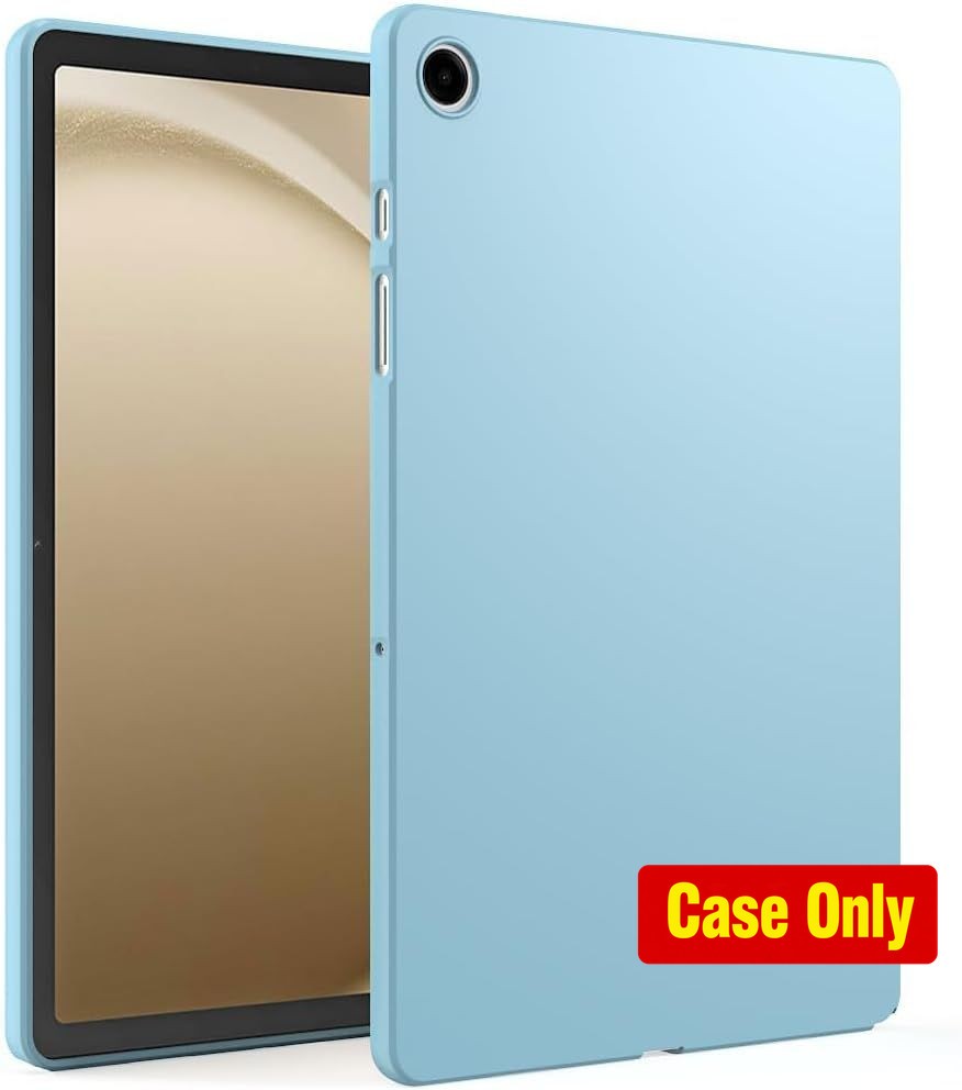 Light Blue Case for Tab A9+/A9 Plus 11" 2024, Ultra Slim, Soft TPU