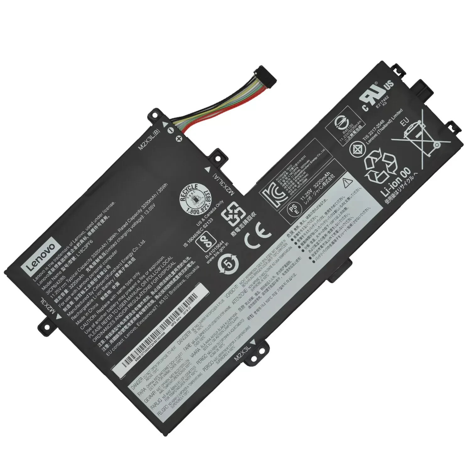 Genuin L18M3PF7 L18L3PF2 Battery Lenovo IdeaPad S340-14IIL C340-15IWL S340-15IML