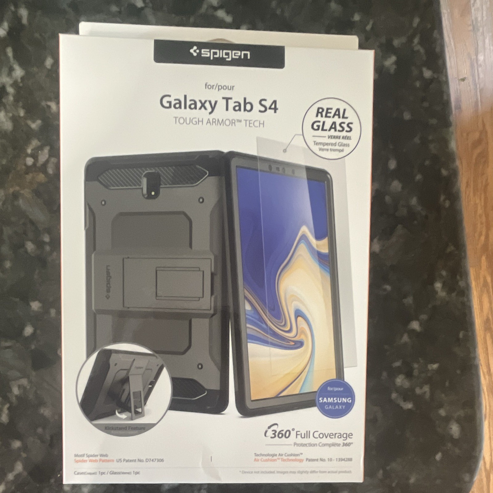 Spigen Tough Armor Rugged Case for Samsung Galaxy Tab S4- NO GLASS COVER