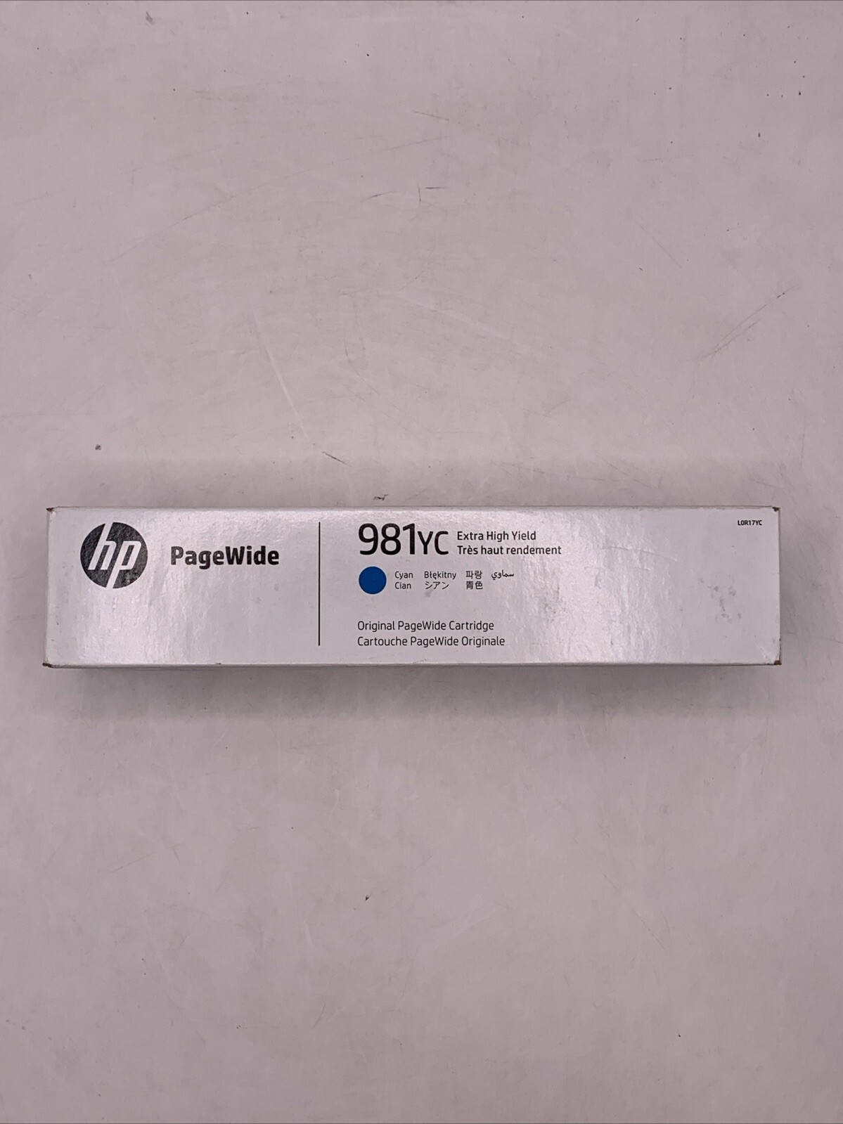 HP 981YC PageWide Ink Cartridge Cyan L0R17YC