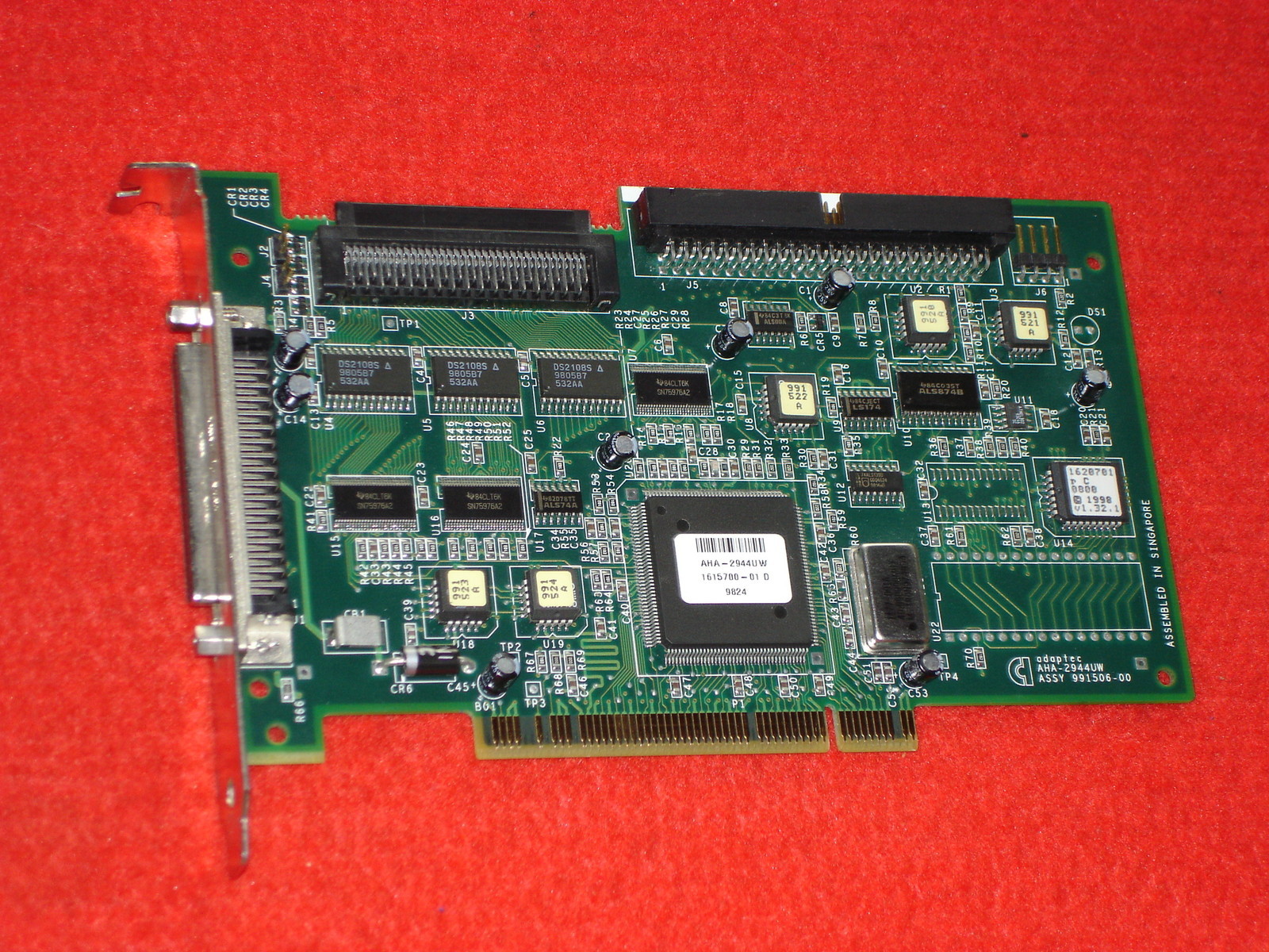 Excellent Adaptec Controller Card AHA-2944 UW Differential PCI-SCSI Adapter Card